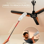 O-Cedar Flex & Catch™ Heavy Duty Wand Duster Kit w/ 3 Refills, Extends to 3 ft