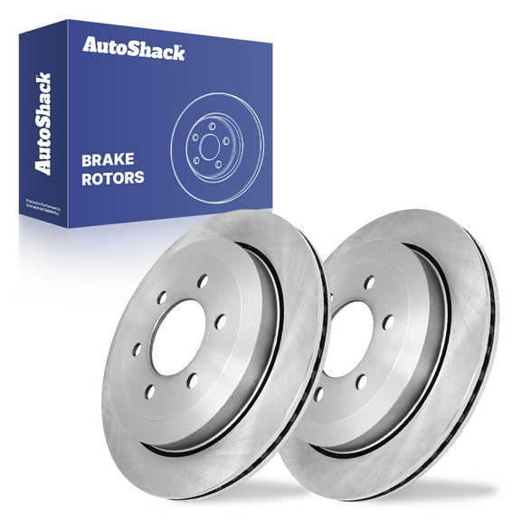 AutoShack Rear Brake Rotors for Ford & Lincoln, Expedition 2007-2017 Navigator 2007-2017, 4WD RWD V6 3.5L V8 5.4L - 13.46" (342 mm), 6-Lug