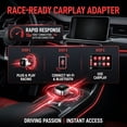 thumbnail image 3 of Mini 2-in-1 Wireless CarPlay Adapter , Convert Wired CarPlay Android Auto to Wireless, USB-A/Type-C Dual Connector, Ultra Low Latency Plug & Play for iOS & Android, Compatible with 1000+ Cars, 3 of 7