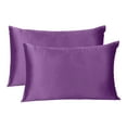 thumbnail image 1 of Oussum Satin Pillowcases 2-Pack for Hair Skin Standard King Queen Bed Pillow Cases Bedroom Online, 1 of 6