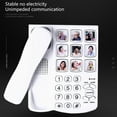 thumbnail image 6 of Milue Button Landline Telephone for Elderly Hands Freely Speaking Adjustable Sound, 6 of 11