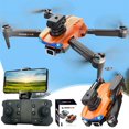 thumbnail image 1 of Dron con cámara para adultos en liquidación, dron con motor sin escobillas y cámara 1080P, 2.4G WIFI FPV RC Quadcopter con modo sin cabeza, seguimiento de altitud, juguetes para evitar, 1 of 6