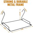 thumbnail image 2 of Kitty Pet Soft Plush Removable Washable Radiator Sofa Hammock Cosy Carrier Cat Hanging Bed WHITE, 2 of 8