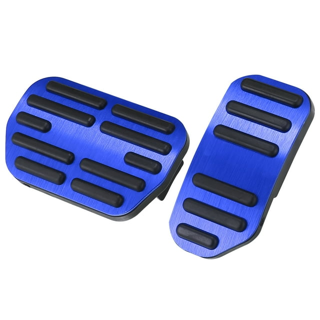 Azul Coche Freno Pedal Pedales Almohadilla Kit Antideslizante Acelerador Pedal Cubiertas