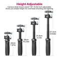 thumbnail image 3 of Ulanzi MT-47 Metal Selfie Stick Trípode Soporte 360 ° Giratorio Ballhead, 3 of 8