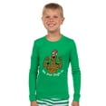 thumbnail image 4 of Scooby-Doo Christmas Get Your Jingle On Matching Family Holiday Pajamas 2PC Long-Sleeve Pajama Set for Adults Kids Toddlers, 4 of 4