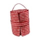 thumbnail image 4 of Bolsa de almacenamiento de hilo, bolsa de crochet, bolsa de mano extraíble, suministros de tejido, ligera, pequeña Rojo, 4 of 9