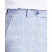 Alfani Men's Slim-Fit Stretch Solid Suit Pants Blue Plaid B4HP $135 (Regular,30,30 in)