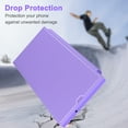 thumbnail image 3 of Petocase for Samsung Galaxy S23 Ultra Case [RFID Blocking], Slim Folio Flip Cover PU Leather Wallet Cover with Build in Lens Protector Clear Soft TPU Back,Purple, 3 of 7