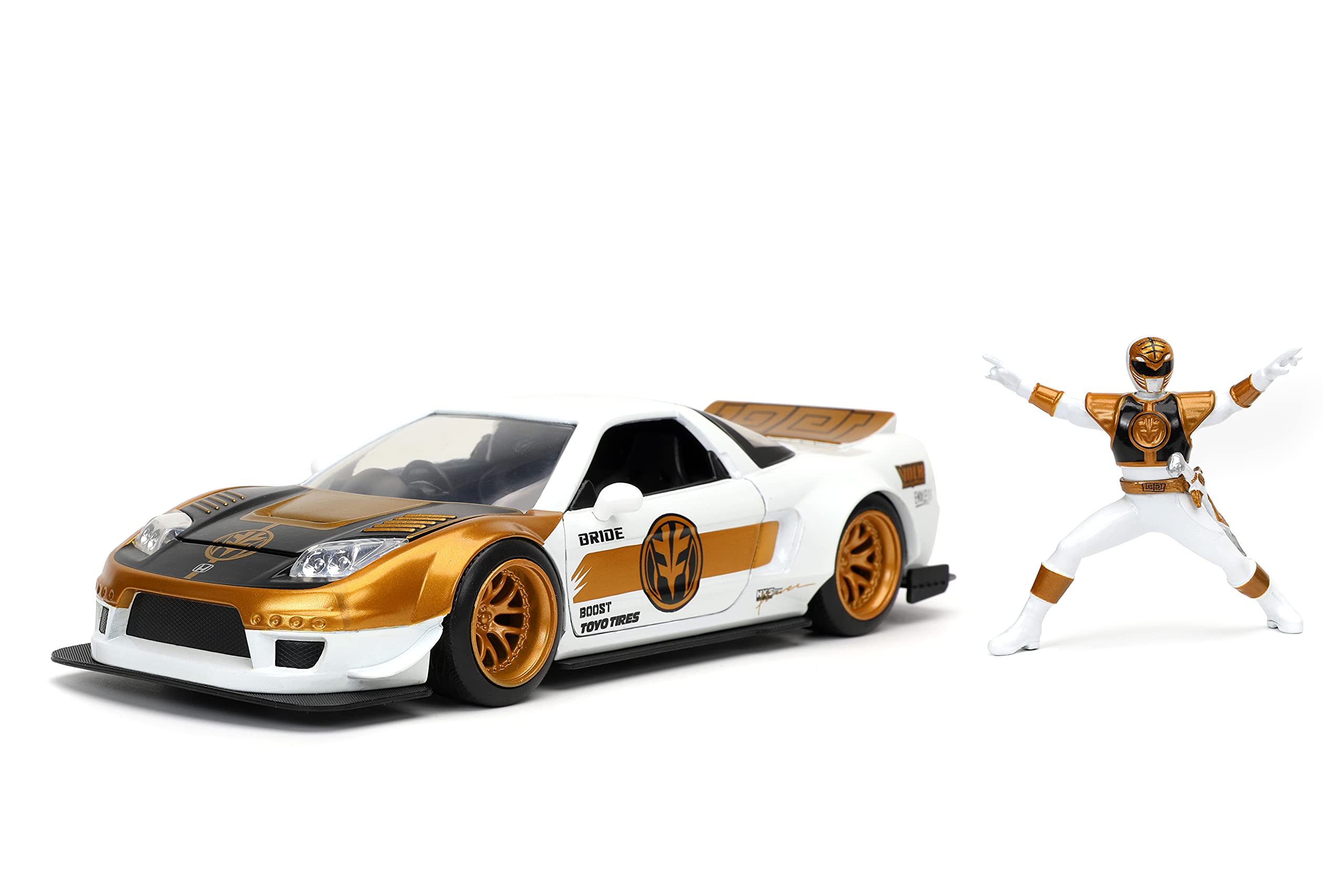 Coche fundido a presión Jada Toys Power Rangers 2002 Honda NSX Type-R 1 ...
