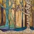 thumbnail image 3 of Pinto, Patricia 12x12 Black Modern Framed Museum Art Print Titled - Mother Nature II, 3 of 5