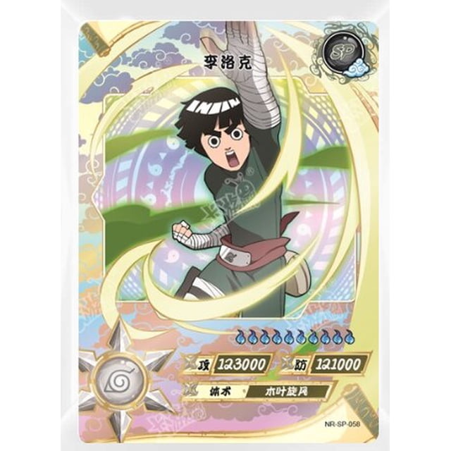 Tarjeta de colección de personajes de anime, juego de mesa de dibujos animados de NARUTO, Kakashi SP, serie bronceadora, juguete para niños, regalos de Navidad y cumpleaños Fivean unisex