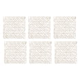 thumbnail image 2 of GOLD WOVEN PAPER SQUARE PLACEMAT SET/6, 2 of 3