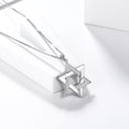 thumbnail image 6 of Jewmon  925 Sterling Silver Star of David Necklace for Women Magen David Star Pendant Jewish Jewelry Men Valentines Day Gifts for Her, 6 of 8
