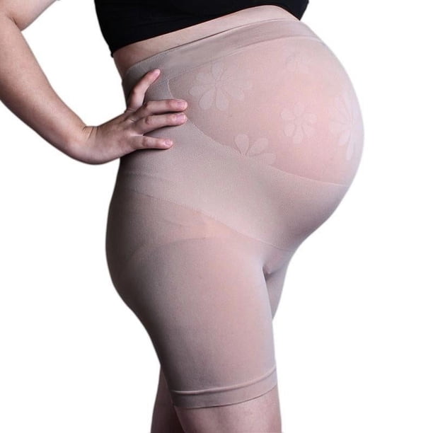 Ropa interior moldeadora de maternidad, bóxer moldeador de cintura alta, bragas para embarazadas