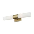 thumbnail image 7 of Livex Lighting Aero 2-Light Twist Lock Metal ADA Vanity Sconce in Black, 7 of 7
