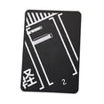 thumbnail image 1 of FashionCha Model Car Parking Lot Miniatures Car Parking Lot Model Car Display Case Garage Model Diecast Diorama Collection Organizer pp Material Suitable for home decoration micro black, 1 of 8