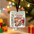 thumbnail image 4 of 2D Christmas Scenery Cash Gift Decorations, Clear Acrylic Xmas Money Holders Hanging Ornament for Christmas Tree 1Pc, 4 of 7
