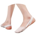 thumbnail image 5 of MUXiin Half Soles Dance Shoes Women Men Canvas Lyrical Pirouette Ballet Shoes Turners Dance Shoes for Contemporary, 5 of 6