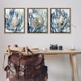 thumbnail image 2 of Stupell Industries Trio of Shells & Coral Nature Painting Brown Floater Framed Canvas Art Print Wall Art, 25 x 31, Set of 3, 2 of 9
