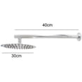 thumbnail image 5 of Regadera Redonda de 30cm Cromado con Brazo Redondo Y Manerales M20 ECO, 5 of 5