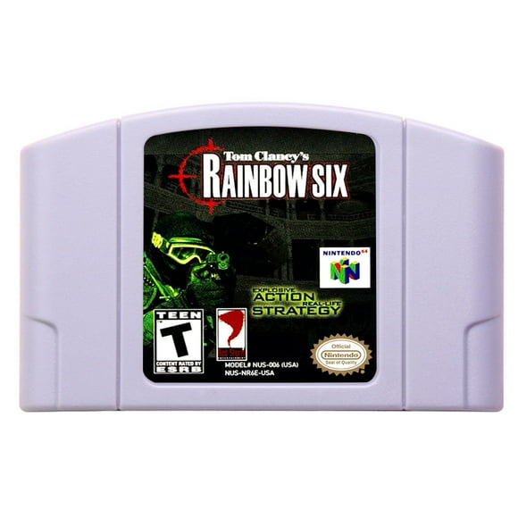 N64 games Cartridge Tom Clancy's Rainbow Six
