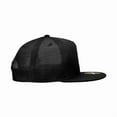 thumbnail image 4 of Decky 1040 5 Panel High Profile Structured Cotton Blend Trucker-Black, 4 of 6
