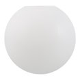 thumbnail image 1 of Pantalla de lámpara de globo blanca: cubierta esférica de PE irrompible esmerilada de 20 cm - Reemplazo universal de lámpara de techo y colgante para salas de estar y dormitorios, 1 of 7