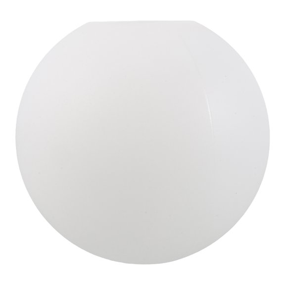 Pantalla de lámpara de globo blanca: cubierta esférica de PE irrompible esmerilada de 20 cm - Reemplazo universal de lámpara de techo y colgante para salas de estar y dormitorios