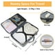 thumbnail image 4 of Mochila de viaje Taygeer Carry On de 15.6 pulgadas con puerto USB, color gris, 4 of 9