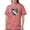 Crimson Red, variant on - Sigma Nu Coat Of Arms T Shirt - Womens Comfort Colors® Shirt