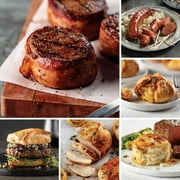 Omaha Steaks Ultimate Ribeye Gift Package (4x Ribeyes, 4x Chicken Breasts, 4x PureGround Filet Mignon Burgers, 4x Kielbasa Sausages, 4x Scalloped Potatoes, 4x Caramel Apple Tartlets, 1 jar Seasoning)