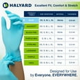 thumbnail image 7 of HALYARD Blue Nitrile Exam Gloves, Powder-Free, Non-Sterile, 5.9 mil, 9.5 Inches, Blue, Medium, 53102 (Box of 100), 7 of 7
