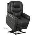 thumbnail image 3 of Pride Mobility PLR975 VivaLift Power Reclining Lift Chair Elegance 2 Collection Mushroom, 3 of 6