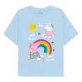 thumbnail image 1 of Peppa Pig Girls Rainbows & Friends Long-Sleeved T-Shirt, 1 of 3