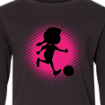 thumbnail image 4 of Inktastic Girl Soccer Player Sports Team Long Sleeve Youth T-Shirt, 4 of 5