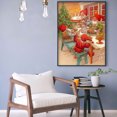 thumbnail image 4 of Cuadros Decorativos Kit de bordado de diamantes con pintura de diamantes dibujo de cena de Navidad para regalo de pared JShteea Nuevos Originales, 4 of 8