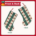 thumbnail image 2 of Sikiie Christmas Snowflakes Plaid Christmas Stockings,18 Inches Christmas Stockings Xmas Hanging Stockings for Family Christmas Decorations & Gifts, 2 of 7