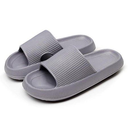 

Women s Thick Sole Cloud Slippers Summer Beach Soft Sole Slippers Casual Men Ladies Indoor Bathroom Non-slip Shoes-8