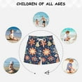 thumbnail image 6 of FORMRS Boys Swim Trunks Quick Dry Mesh Liner Boardshorts Sizes XS-XL, Christmas Splendor, 6 of 7