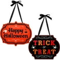 thumbnail image 2 of Halloween Decorations Table Centerpieces Decor， Trick or Treat, 2 of 8