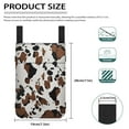 thumbnail image 7 of COEQINE Cow Print Crutch Pouch Compartments Adjustable Crutch Organizer Pouch Medical Crutch Accessories Large Capacity Crutch Storage Bag for Personal Belongings and Devices, 7 of 7