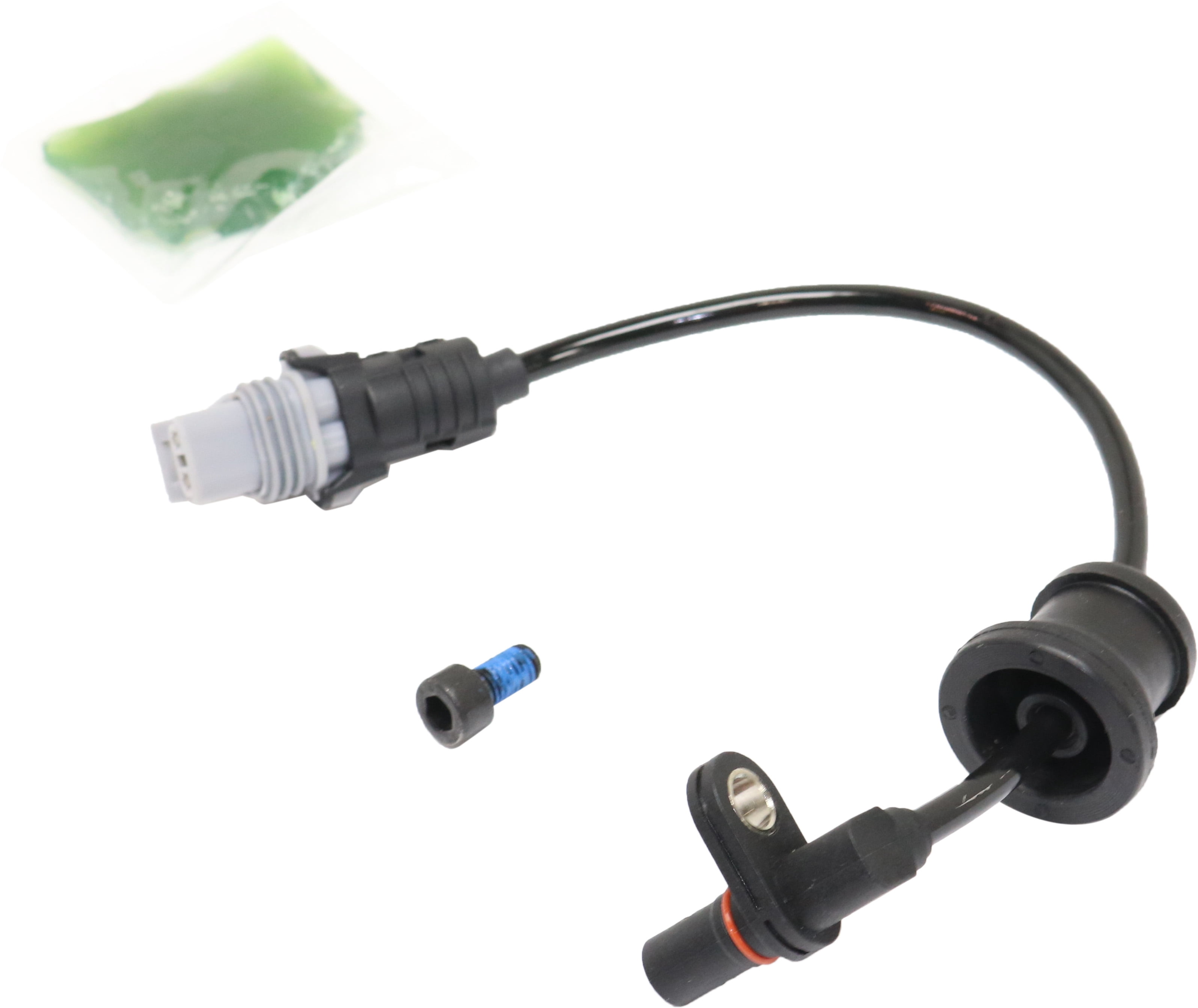 ABS Speed Sensor Compatible with 2012-2015 Chevrolet Captiva Sport 2007-2009 Chevrolet Equinox, Pontiac Torrent Rear, Driver or Passenger Side 4 Cyl 2.4L Male Connector Blade type 2-Prong Terminal