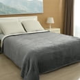 thumbnail image 3 of MARNUR Heated Blanket Full Size 72" x 84", Flannel & Shu Velvet Electric Blanket with Fast Heating, 6 Heating Levels, 10 Hours Timer, Gray, 3 of 12