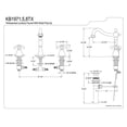 thumbnail image 2 of Two Handle 8" to 16" Widespread Lavatory Faucet with Retail Pop-up, 2 of 3