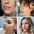 thumbnail image 5 of 4Pieces 8mm 20G Nostril Piercing Spiral Nose Ring for Single Piercing Jewelry, 5 of 12