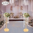 thumbnail image 4 of Flower Vases Candle Stand Table Centerpieces Candlestick For Wedding Decoration, 4 of 12