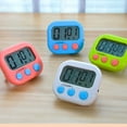 thumbnail image 5 of Kugisaki Multi-Function Electronic Timer - Magnetic Digital Timers Big LCD Display The Loud/Silent Switch Countdown Timer Use in Break Time, Cooking,Gym, Meeting, Classroom, 5 of 6