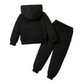 2 Piece Outfit for Girls 9 Year Old Toddler Kids Baby Girl Clothes Solid Sweatsuit Long Sleeve