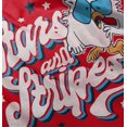 thumbnail image 5 of Tootsie Owl USA Stars and Stripes Toddler Boy Girl T Shirt Infant Toddler Brisco Brands 4T, 5 of 6